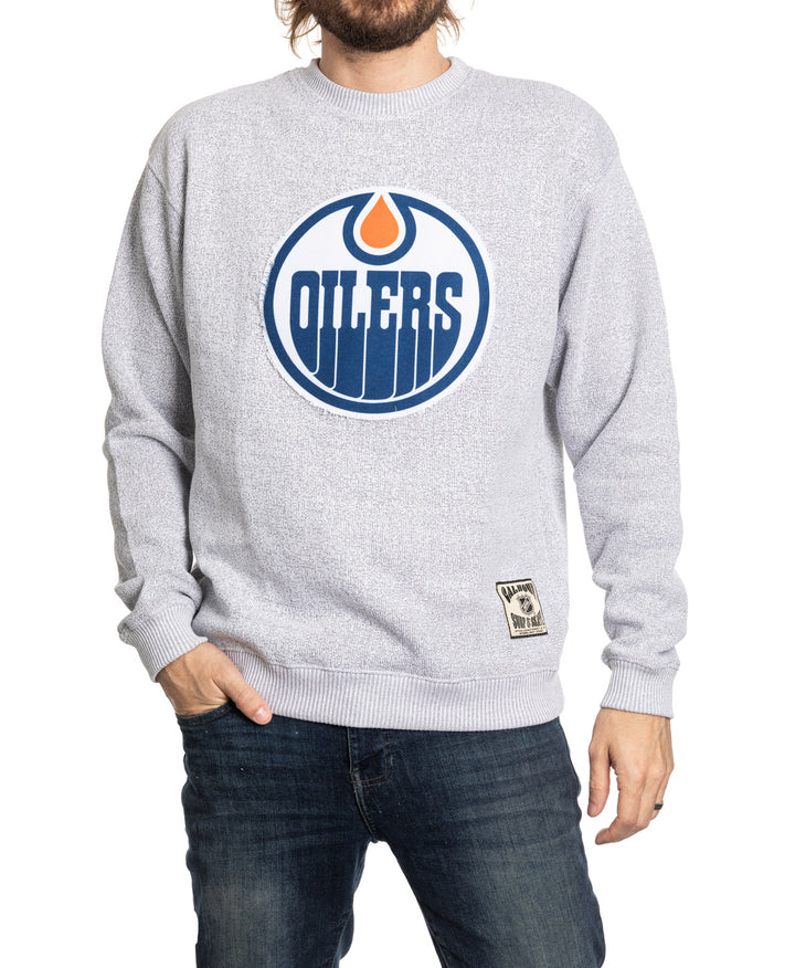 Edmonton Oilers NHL Unisex Cabin Crew Neck Sweater