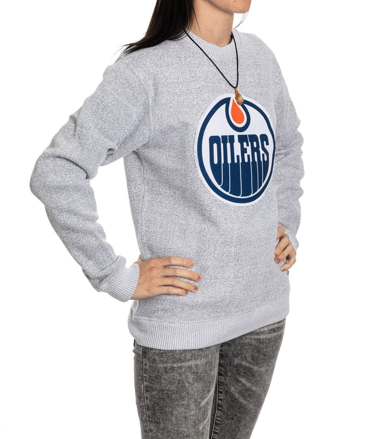 Edmonton Oilers NHL Unisex Cabin Crew Neck Sweater