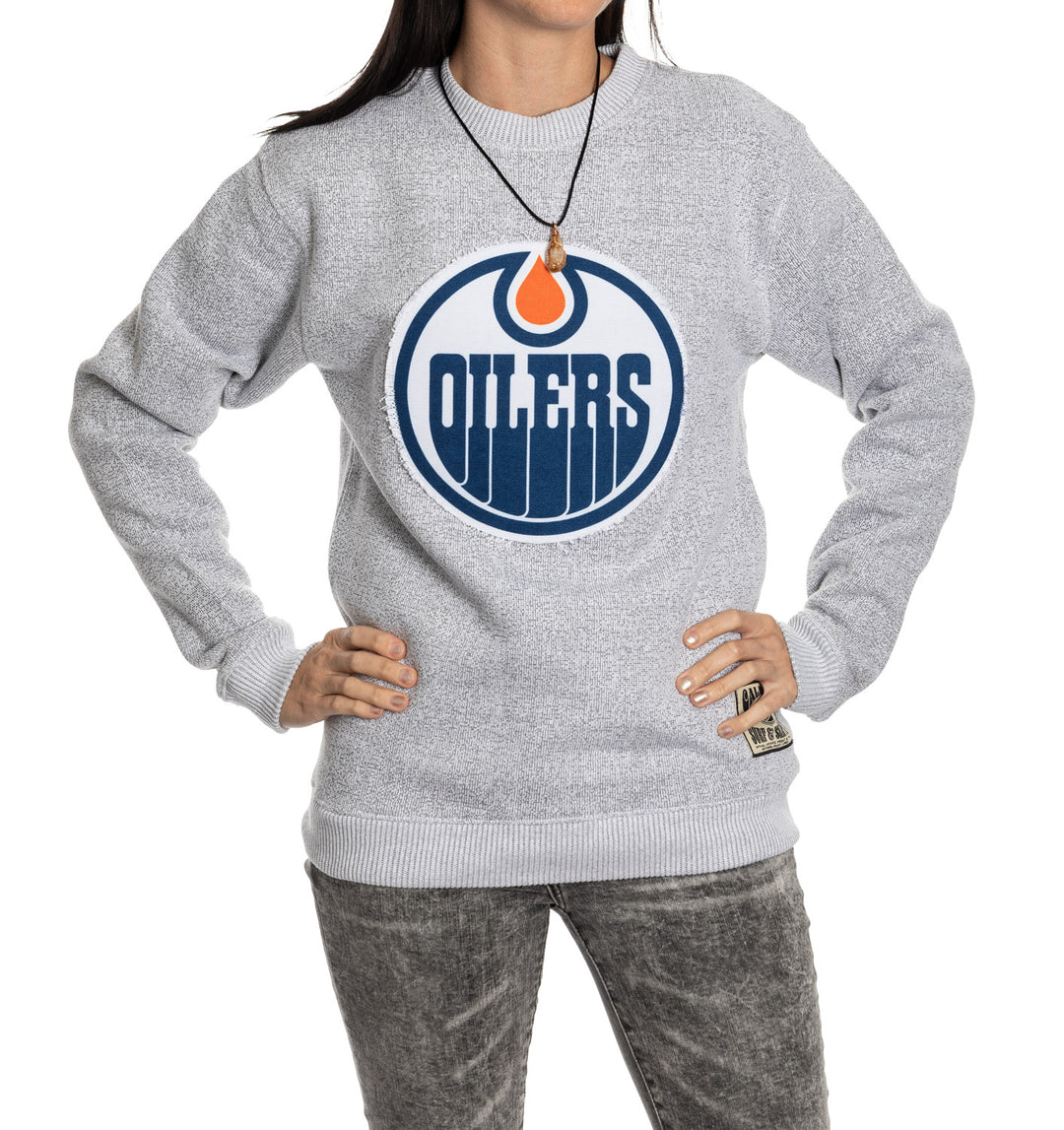 Edmonton Oilers NHL Unisex Cabin Crew Neck Sweater
