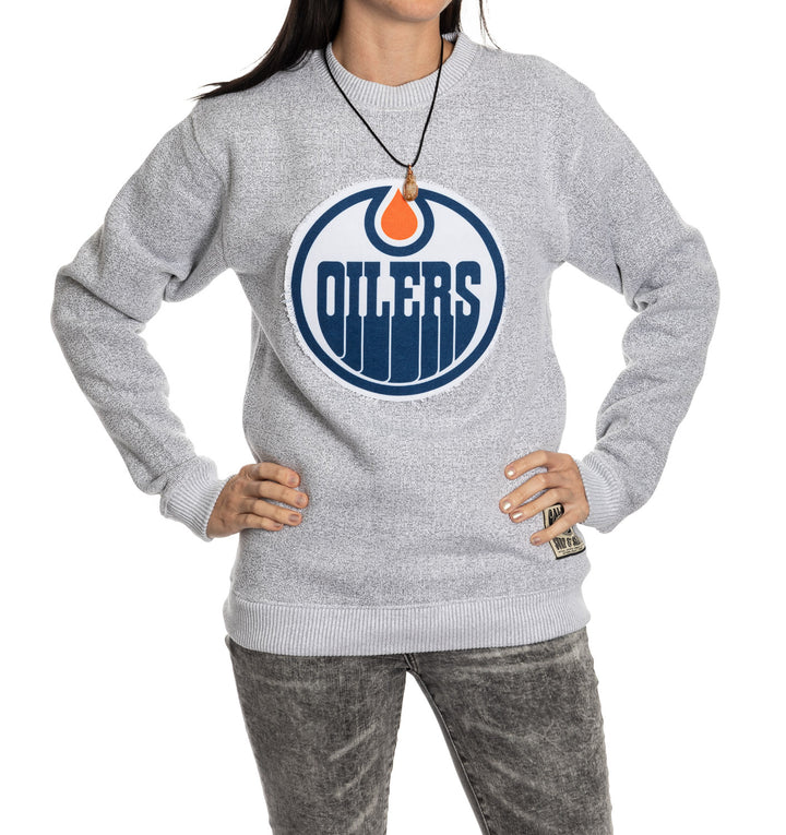 Edmonton Oilers NHL Unisex Cabin Crew Neck Sweater