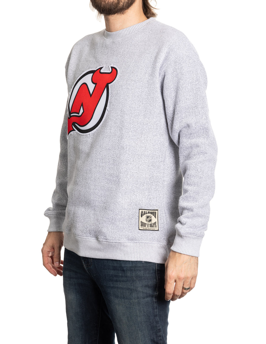 New Jersey Devils NHL Unisex Cabin Crew Neck Sweater