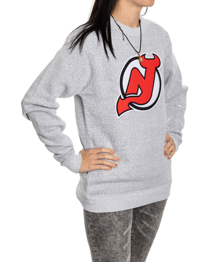 New Jersey Devils NHL Unisex Cabin Crew Neck Sweater