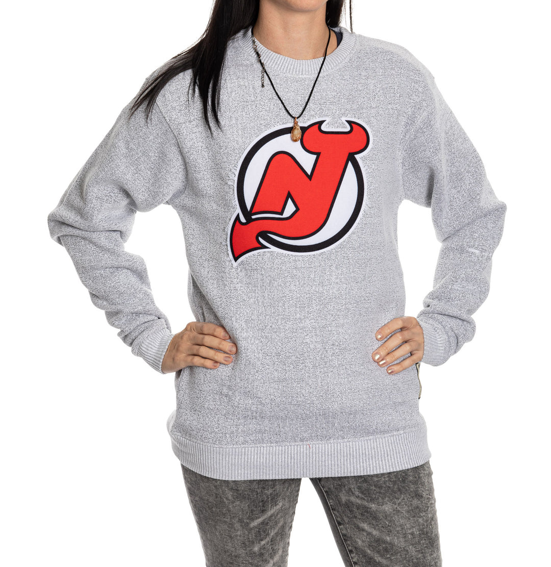 New Jersey Devils NHL Unisex Cabin Crew Neck Sweater