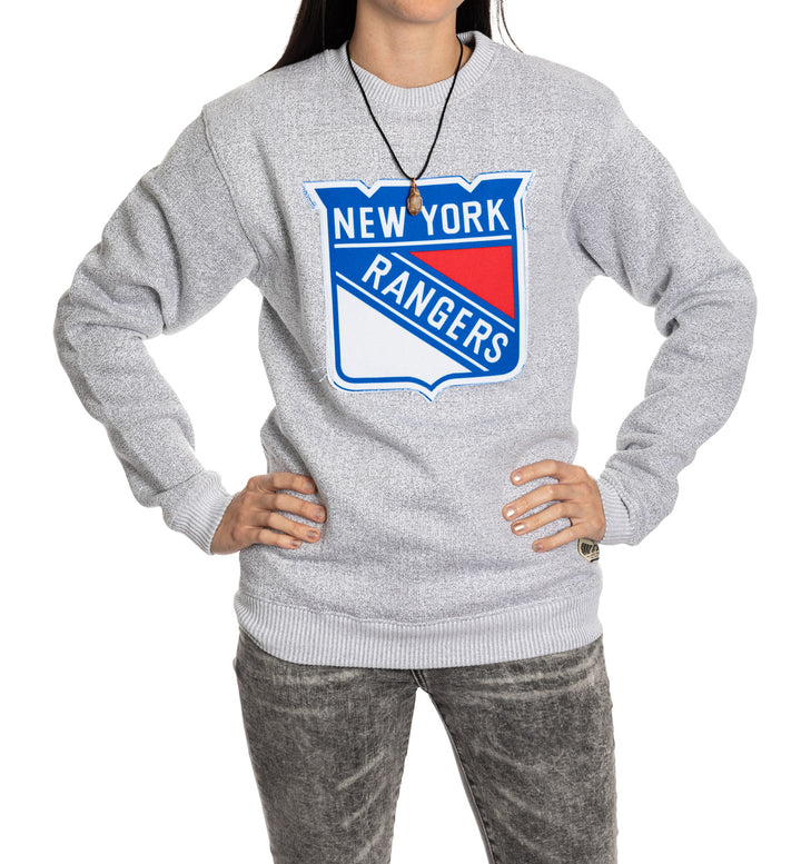 New York Rangers NHL Unisex Cabin Crew Neck Sweater
