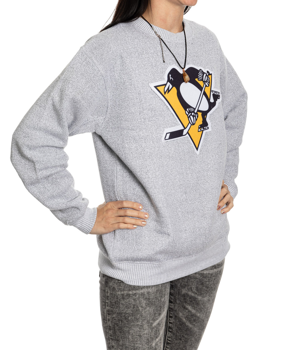 Pittsburgh Penguins NHL Unisex Cabin Crew Neck Sweater
