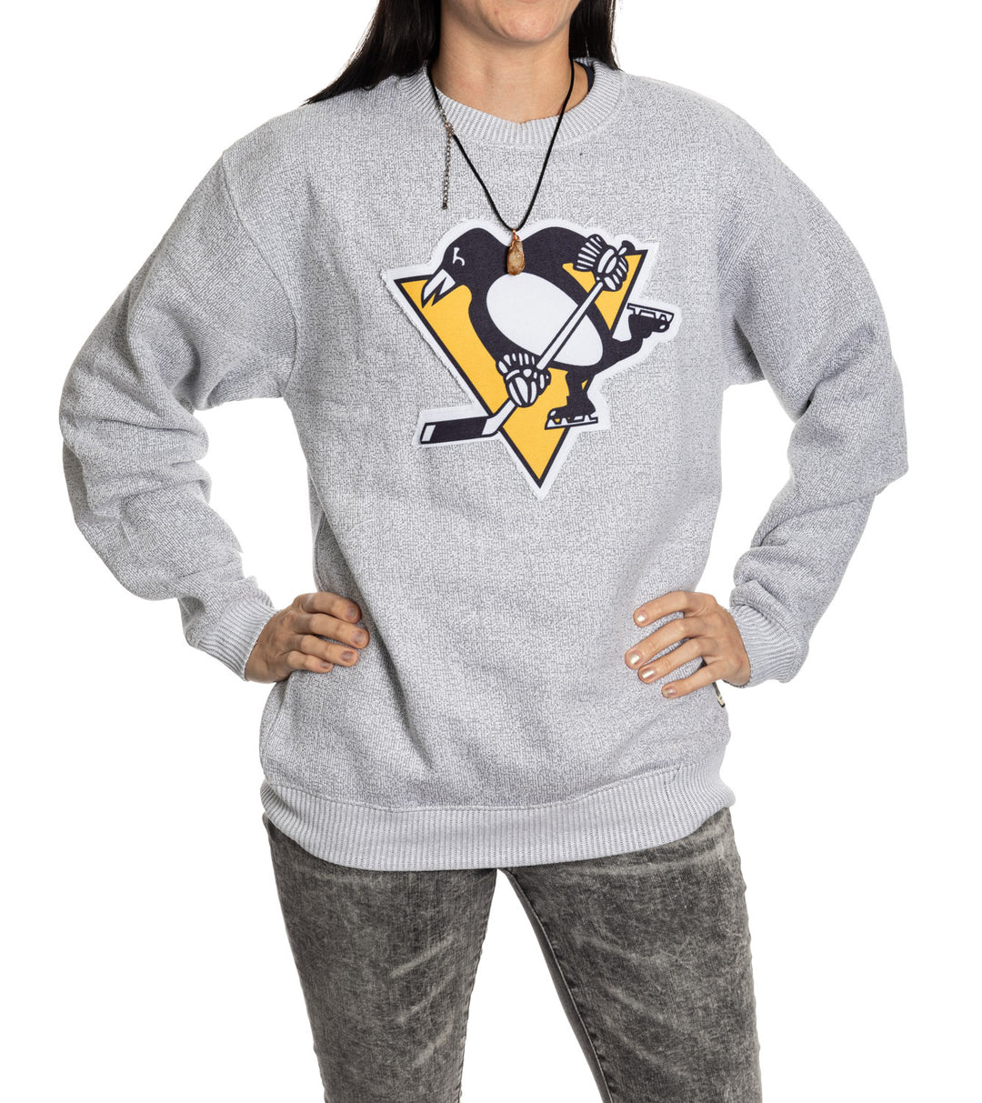 Pittsburgh Penguins NHL Unisex Cabin Crew Neck Sweater
