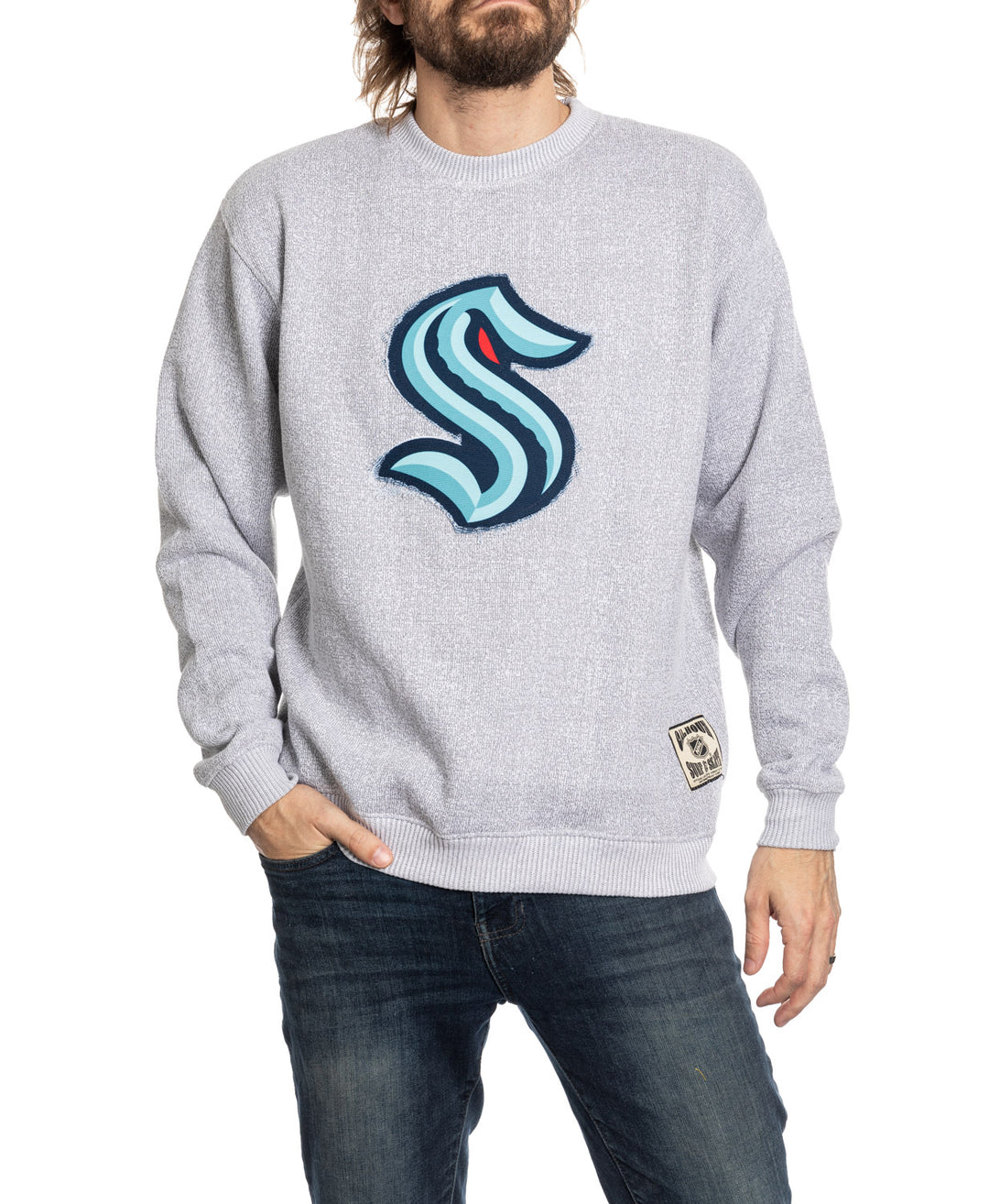 Seattle Kraken NHL Unisex Cabin Crew Neck Sweater