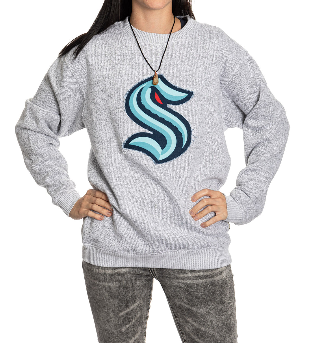 Seattle Kraken NHL Unisex Cabin Crew Neck Sweater