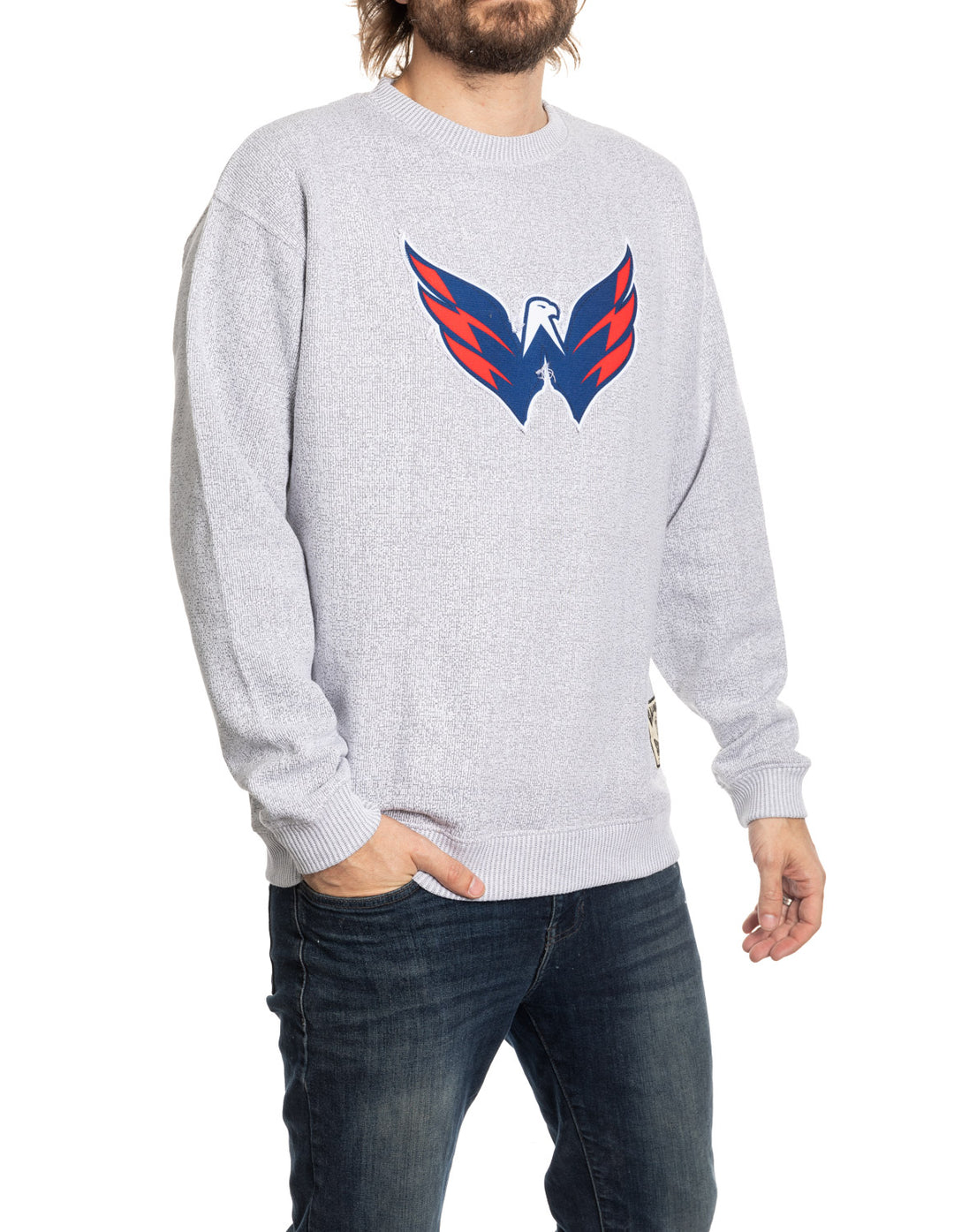 Washington Capitals NHL Unisex Cabin Crew Neck Sweater
