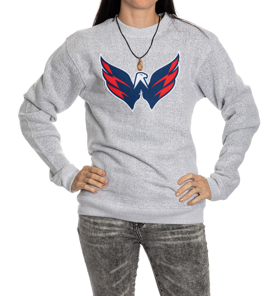 Washington Capitals NHL Unisex Cabin Crew Neck Sweater