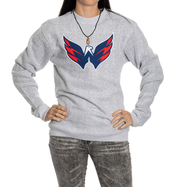Washington Capitals NHL Unisex Cabin Crew Neck Sweater