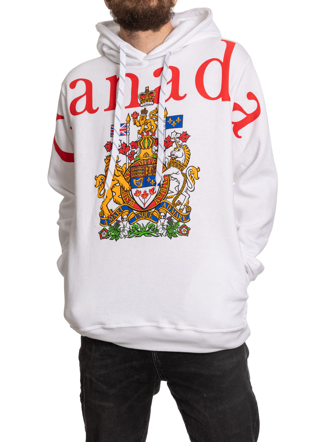 Classic Canada Arm to Arm Hoodie with Crest