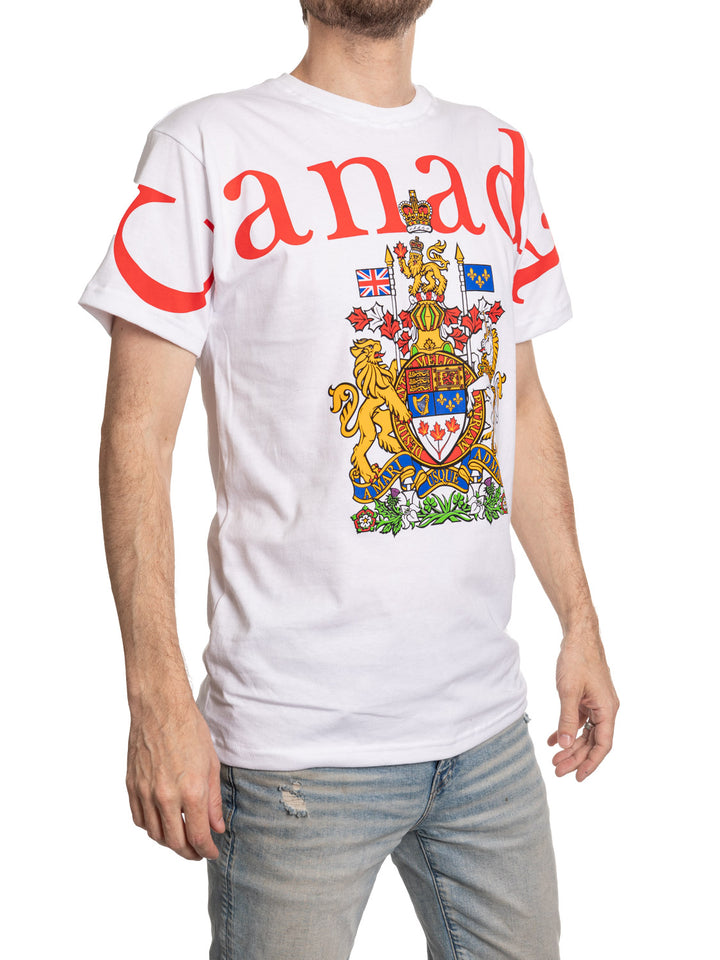 Classic Canada Arm to Arm T-shirt with Crest