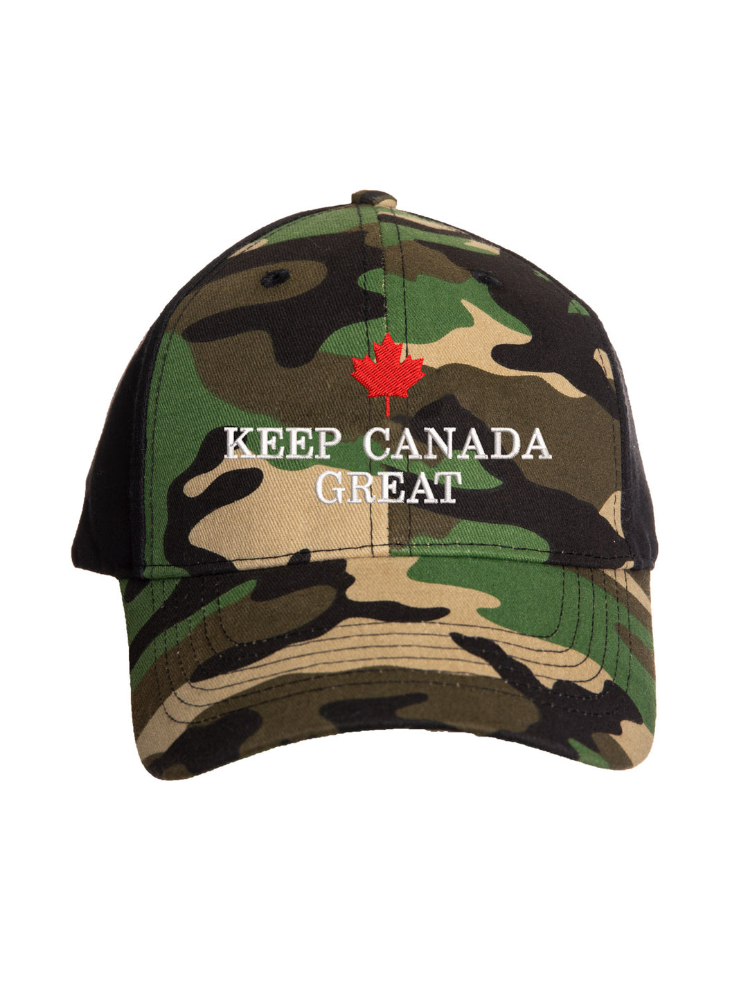 Keep Canada Great Maple Leaf Baseball Hat - Canadian Patriotic Cotton Cap