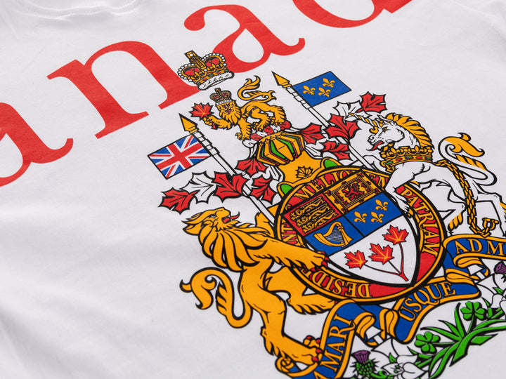 Classic Canada Arm to Arm T-shirt with Crest