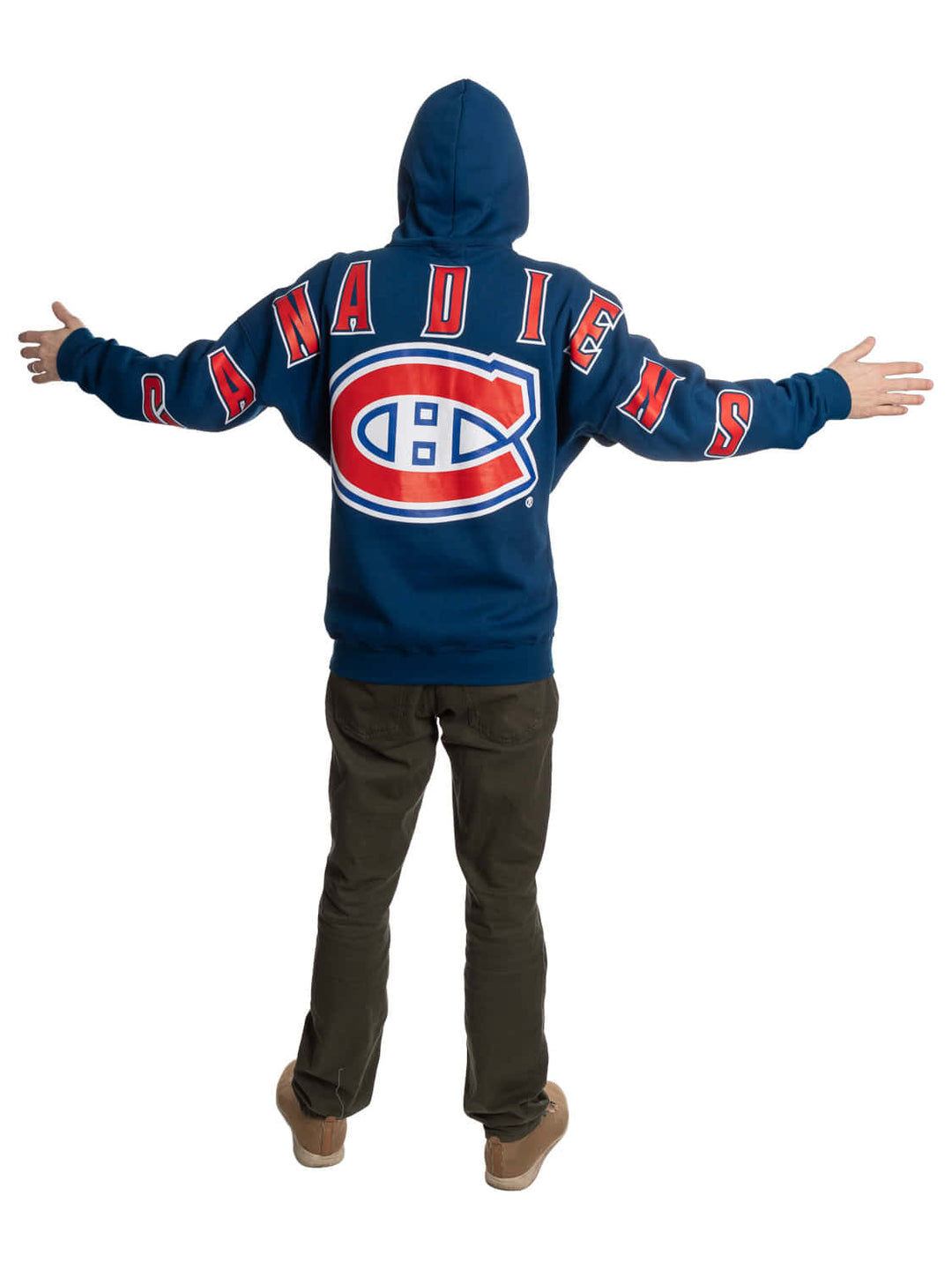 Arm to Arm Calhoun NHL Licensed Montreal Canadiens Ultimate Fan Hoodie