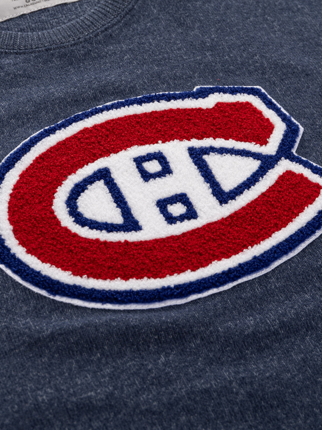 Montreal Canadiens NHL Unisex Cabin Crew Neck Sweater with Chenille logo