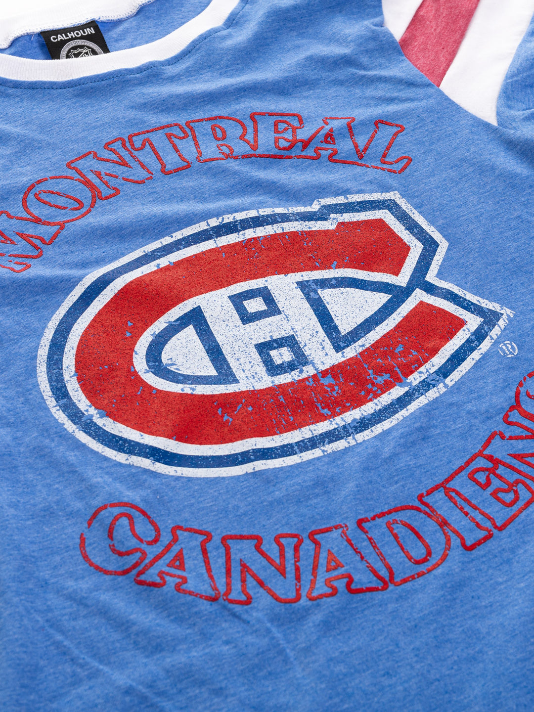 Montreal Canadiens Ladies Loose Fit Varsity Style Retro Lounge T-Shirt