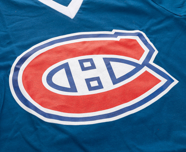 Montreal Canadiens Women's V-Neck Varsity Long Sleeve Shirt