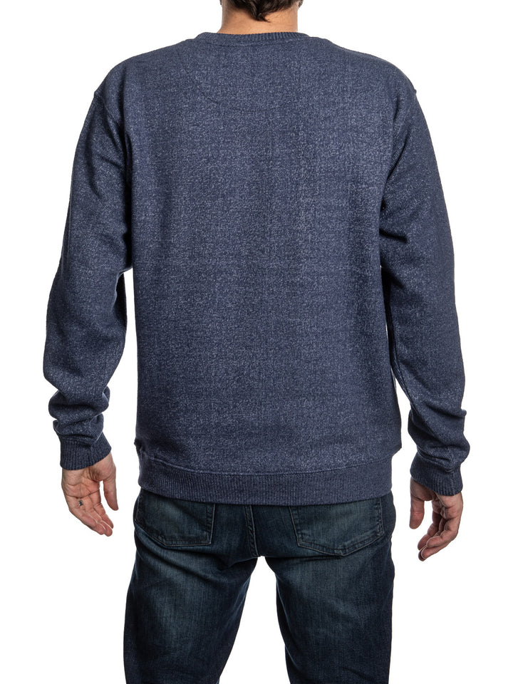 Vancouver Canucks NHL Unisex Cabin Crew Neck Sweater with chenille logo