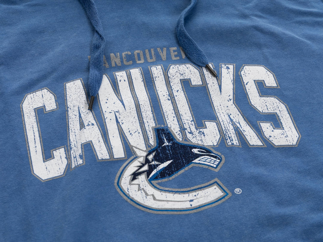 Official NHL licensed Vancouver Canucks Unisex Acid Wash Hoodie