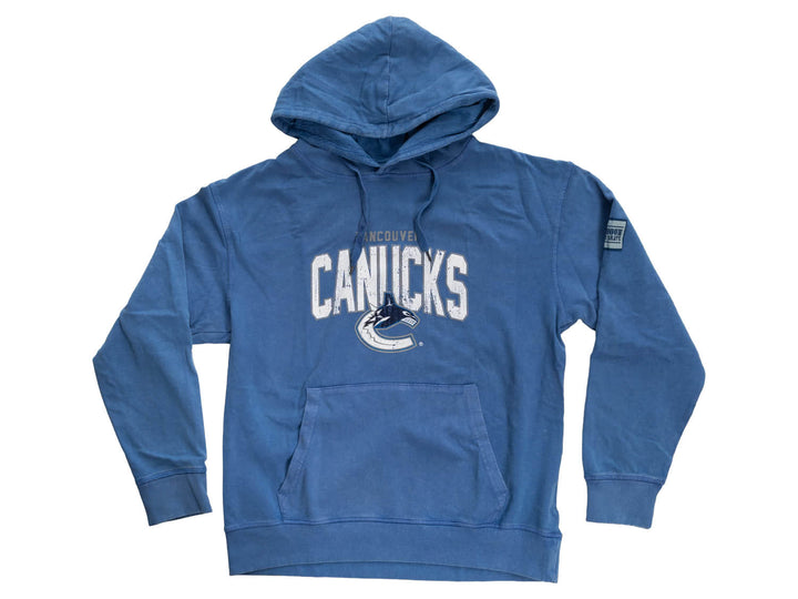 Official NHL licensed Vancouver Canucks Unisex Acid Wash Hoodie