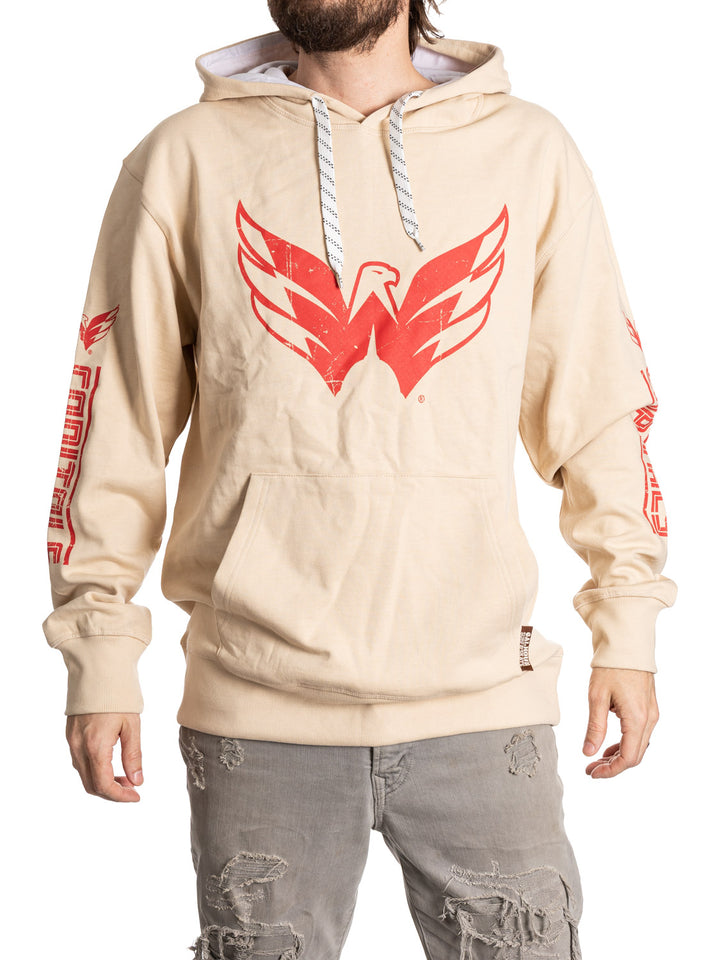 Official Licensed NHL Washington Capitals Vintage Vibes Hoodie