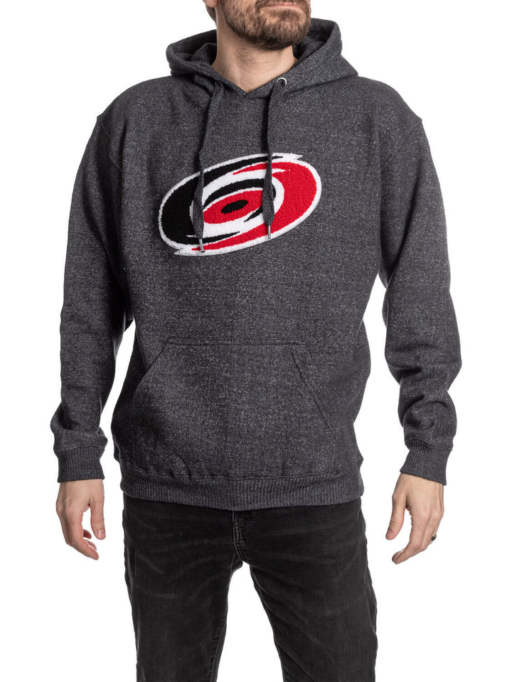 NHL Carolina Hurricanes Unisex Nantucket Hoodie with Chenille Logo Crest