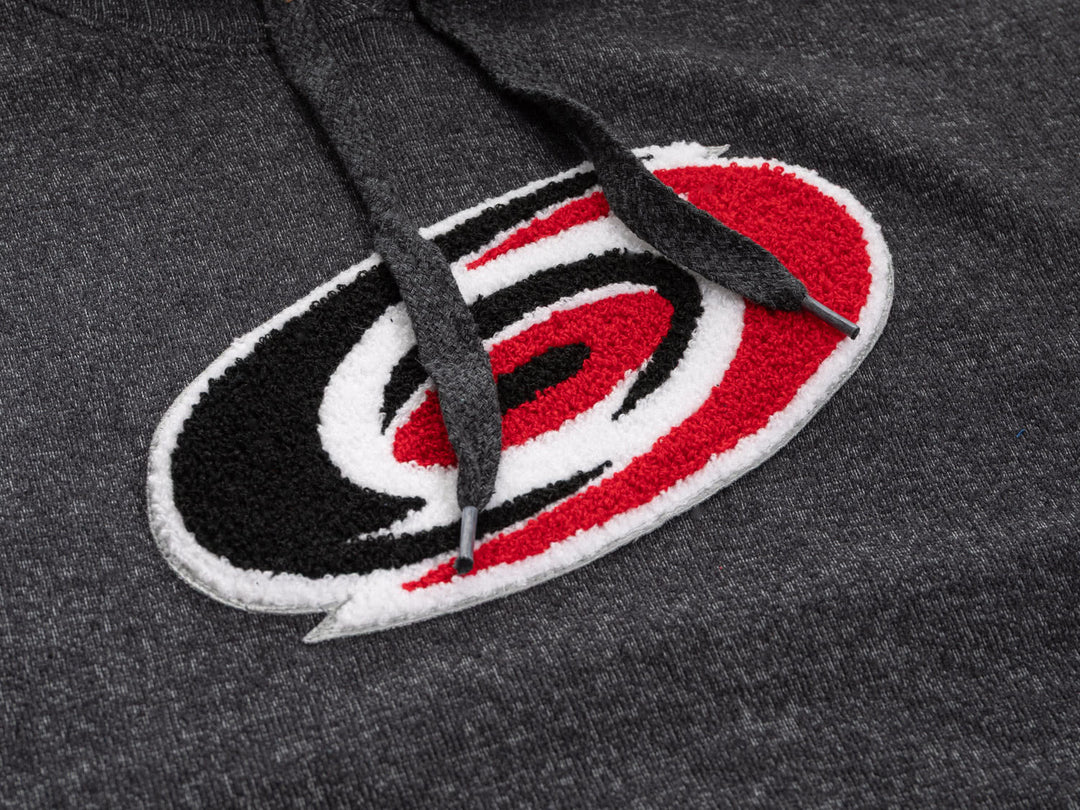 NHL Carolina Hurricanes Unisex Nantucket Hoodie with Chenille Logo Crest