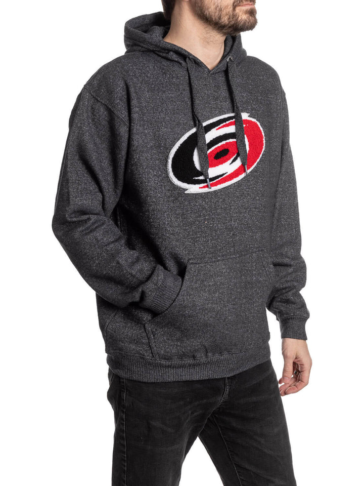 NHL Carolina Hurricanes Unisex Nantucket Hoodie with Chenille Logo Crest