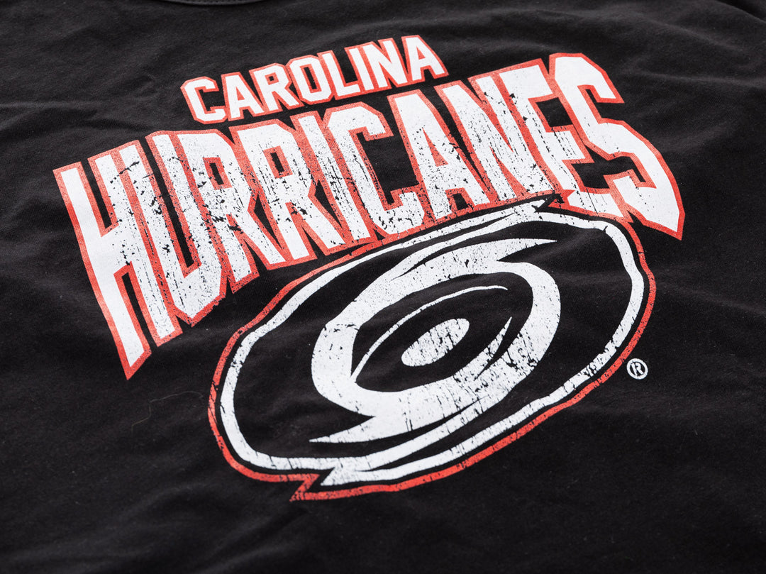 Carolina Hurricanes Ladies "Distressed" Lace Flowy Tank Top