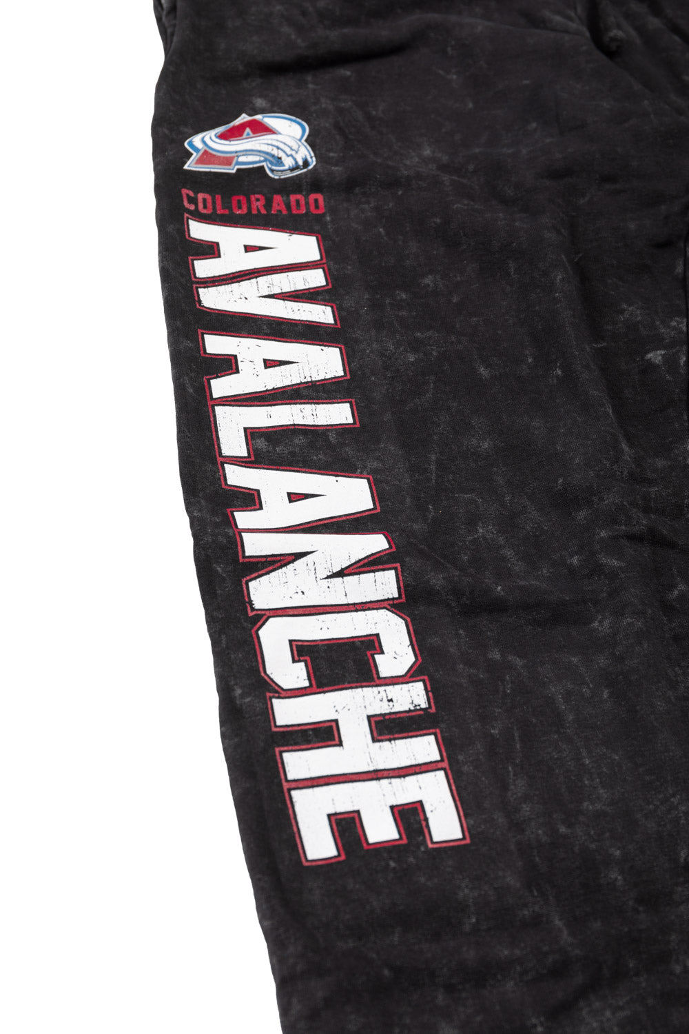 Official licensed NHL Colorado Avalanche Acid Wash Joggers