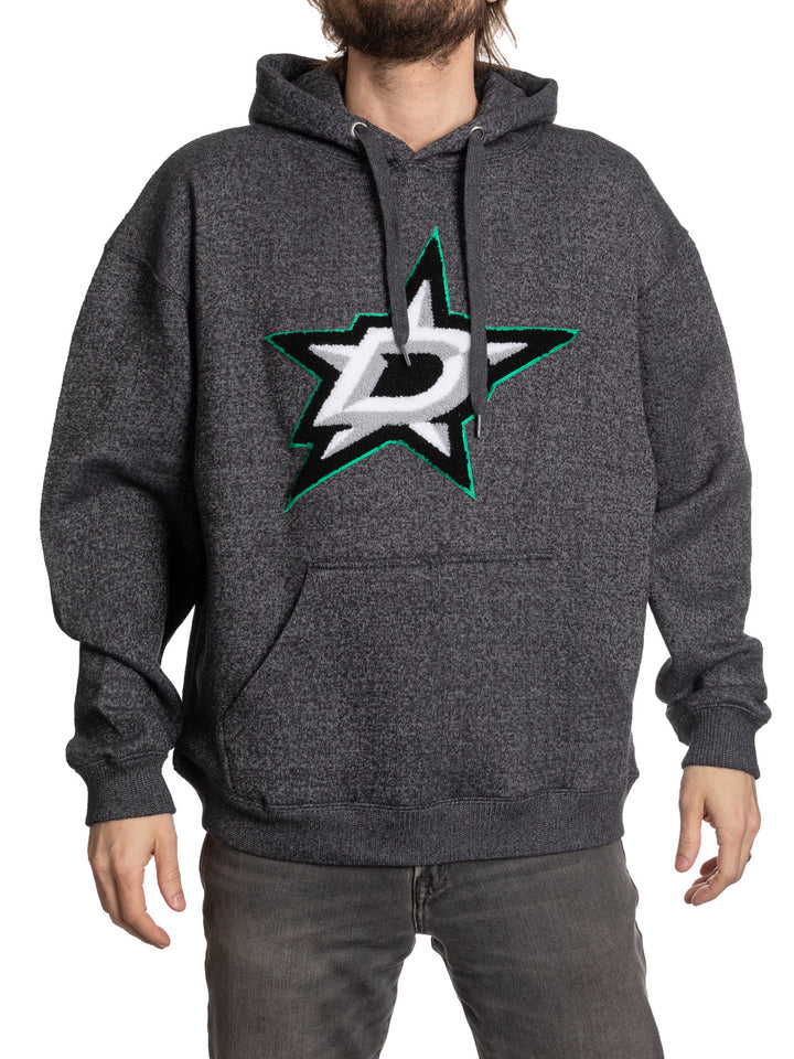 NHL Dallas Stars Unisex Nantucket Hoodie with Chenille Logo Crest