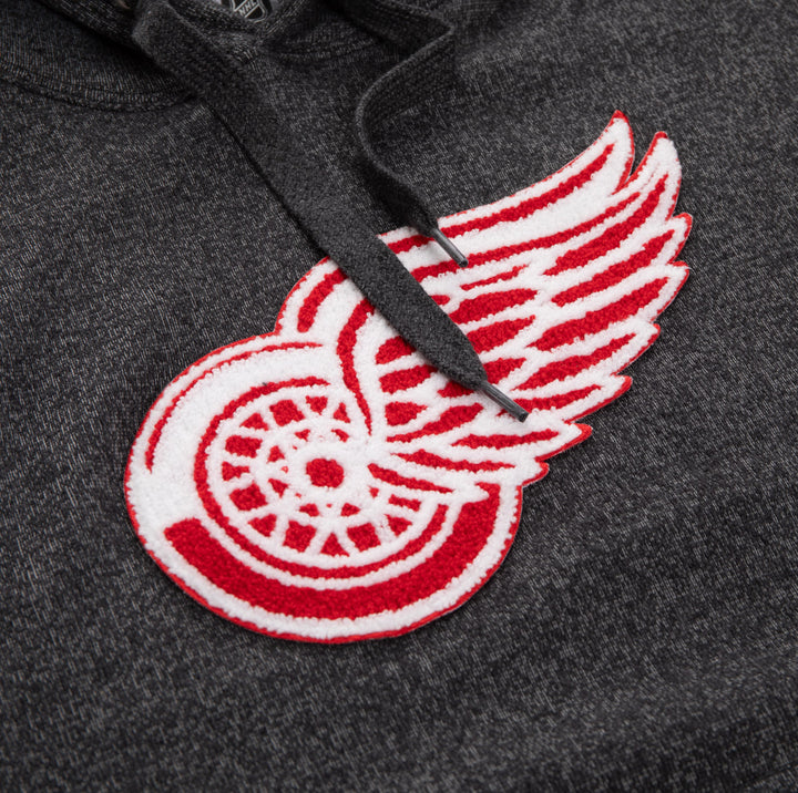 NHL Detroit Red Wings Unisex Nantucket Hoodie with Chenille Logo Crest