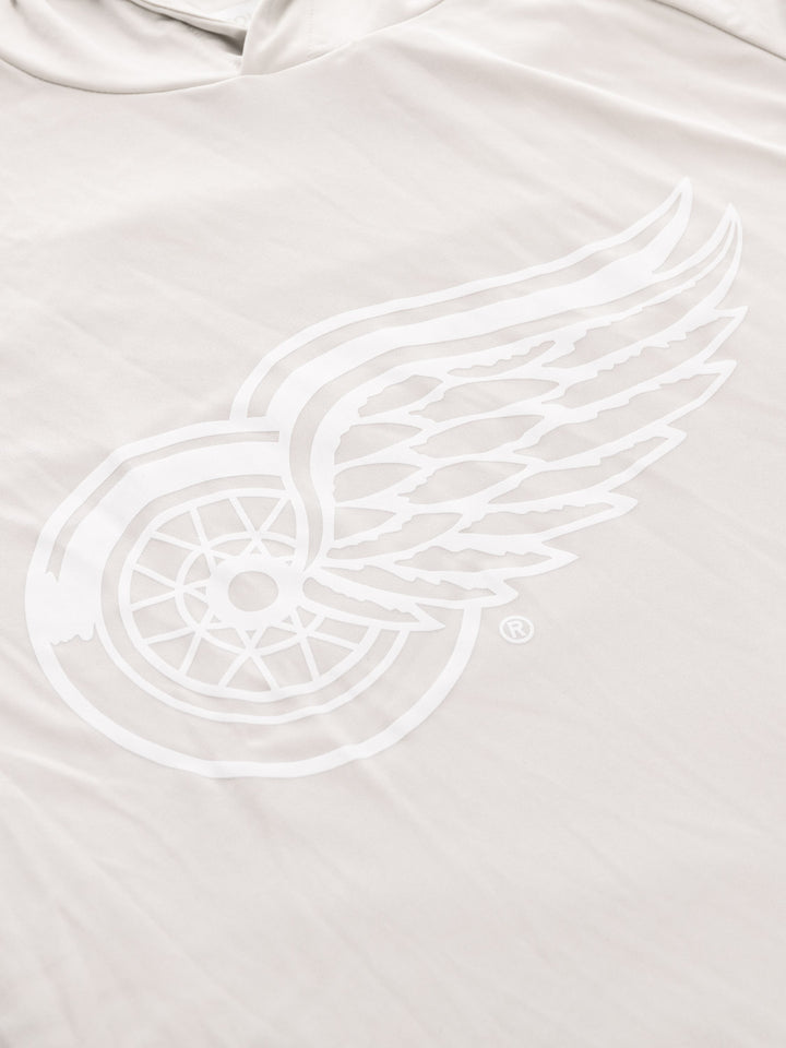 Detroit Red Wings Hooded Rashguard with UV Protection