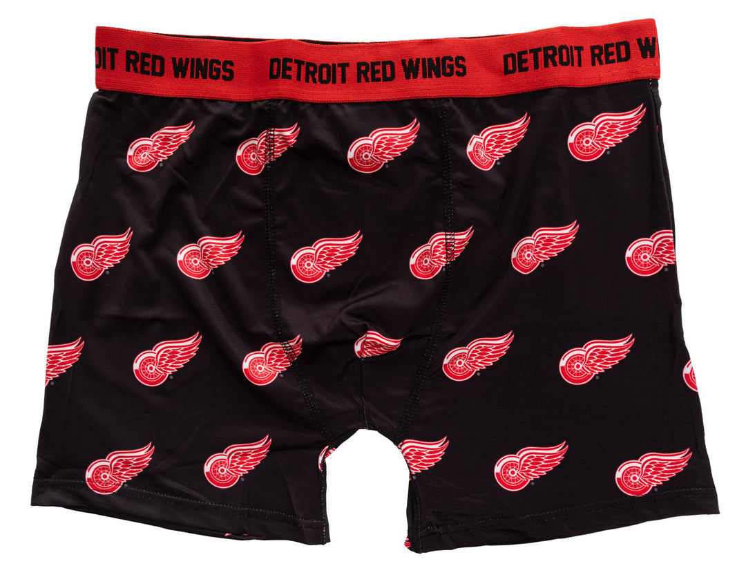 Official NHL Detroit Red Wings Boxer Briefs 2pk
