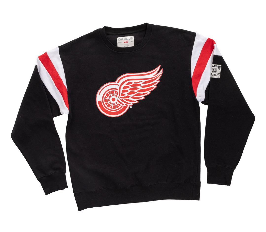 Detroit Red Wings Varsity Retro Style Crewneck Sweater