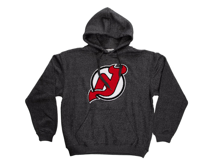 NHL New Jersey Devils Unisex Nantucket Hoodie with Chenille Logo Crest