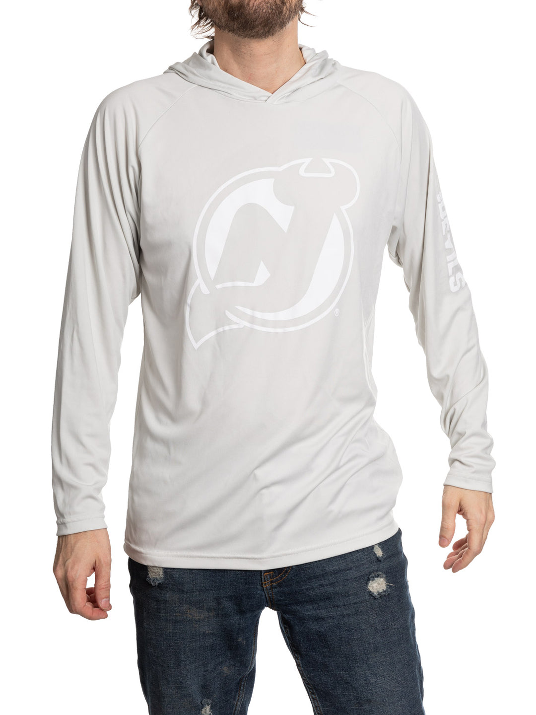 New Jersey Devils Hooded Rashguard with UV Protection