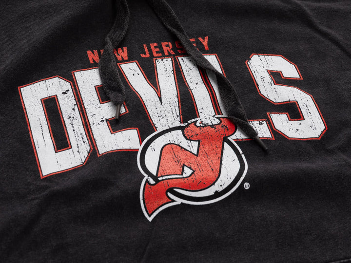 Official NHL licensed New Jersey Devils Unisex Acid Wash Hoodie