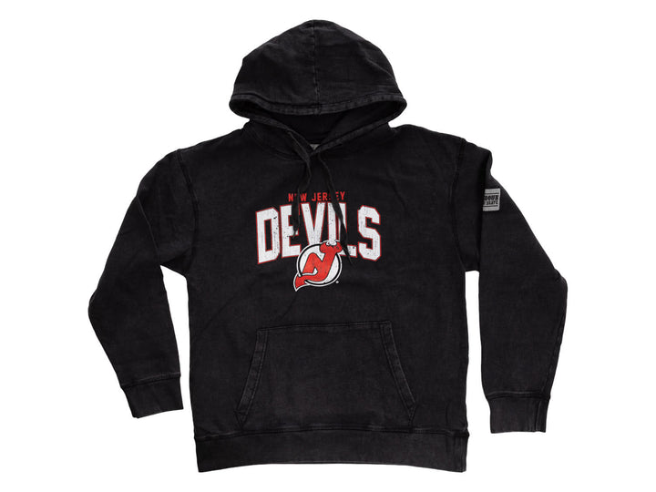 Official NHL licensed New Jersey Devils Unisex Acid Wash Hoodie
