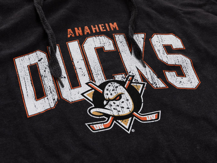Official NHL licensed Anaheim Ducks Unisex Acid Wash Hoodie