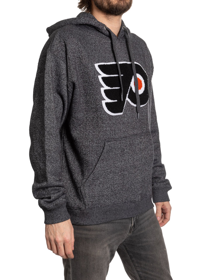 NHL Philadelphia Flyers Unisex Nantucket Hoodie with Chenille Logo Crest