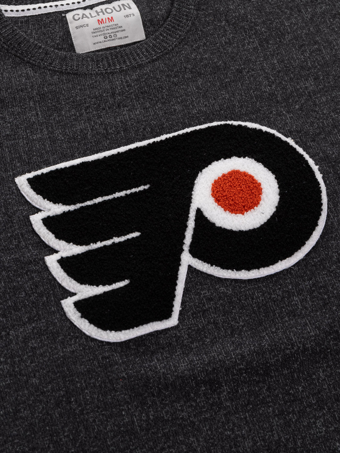 Philadelphia Flyers NHL Unisex Cabin Crew Neck Sweater with Chenille logo