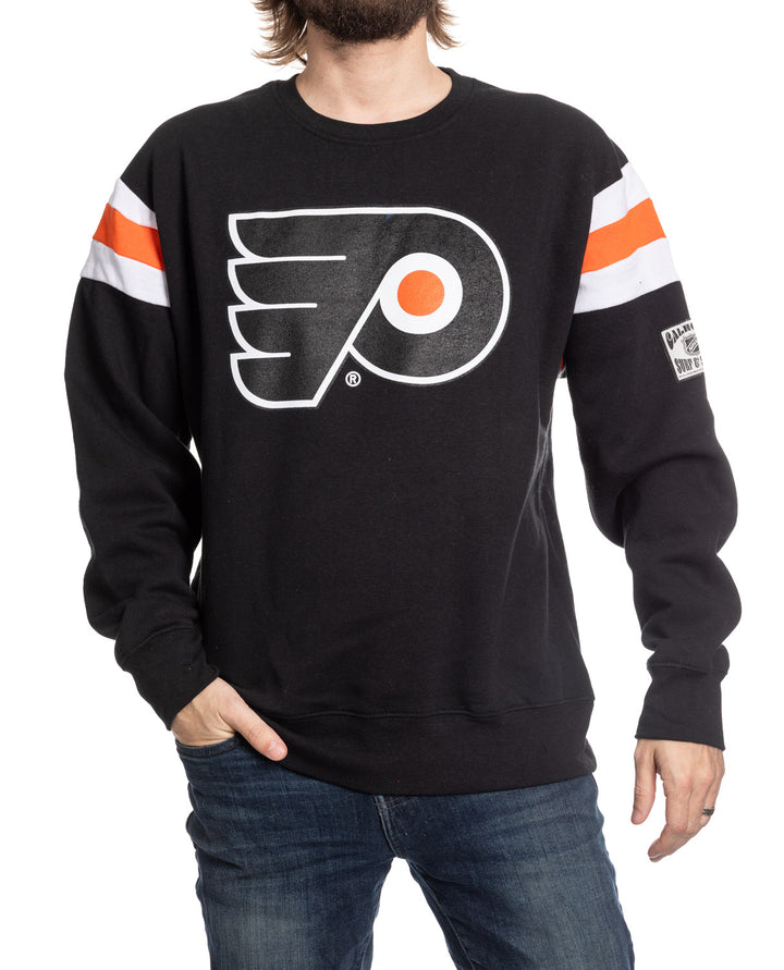 Philadelphia Flyers Varsity Retro Style Crewneck Sweater