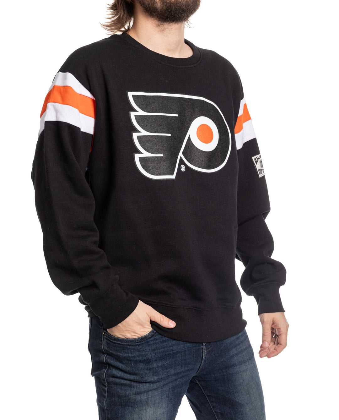 Philadelphia Flyers Varsity Retro Style Crewneck Sweater