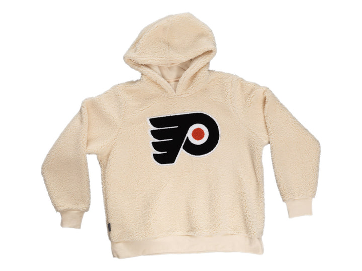 Philadelphia Flyers Ladies Sherpa Hoodie with Premium Chenille Logo