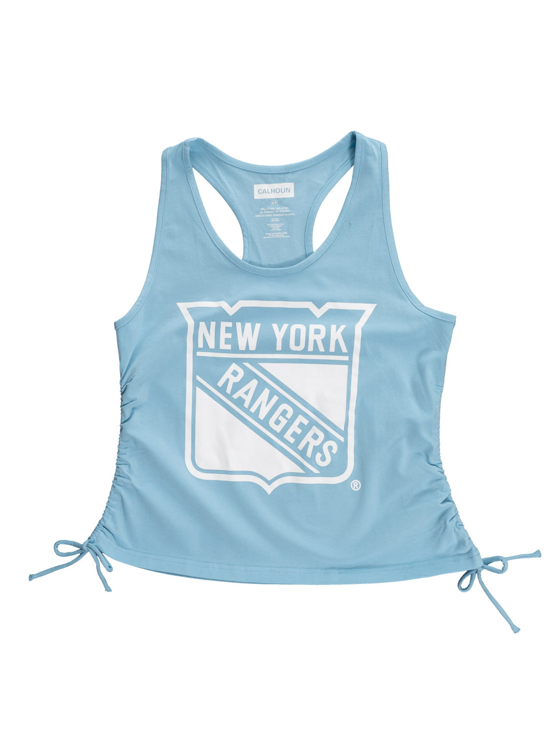 New York Rangers Women's Adjustable Jersey Knit Tank Top