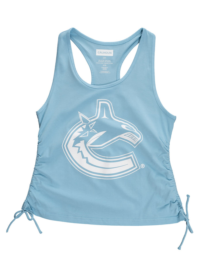 Vancouver Canucks Women's Adjustable Jersey Knit Tank Top