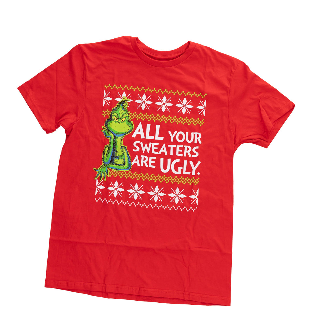 Grinch T-shirt "All Your Sweaters Are Ugly"